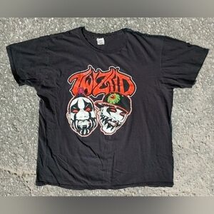Vtg Y2K Twiztid Bay Island Band T-Shirt Size (2XL)